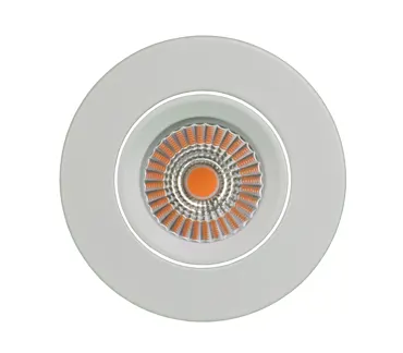 LED Set Vision, weiss matt, D/Da=80/68 inkl. LED Modul und Treiber dimmbar (Phase), Torsionsfeder