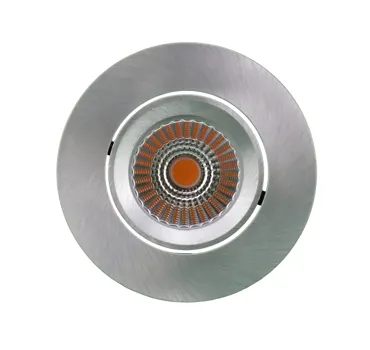 LED Set Vision, alu gebürstet, D/Da=92/80 inkl. LED Modul LED Treiber dimmbar (Phase), Torsionsfeder