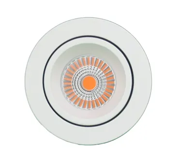 LED Set Vision, weiss matt, D/Da=90/80 inkl. LED Modul und Treiber dimmbar (Phase), Torsionsfeder