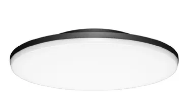 LED Aufbauleuchte Plate Round anthrazit, 17W, Ø300mm, 1200lm, 3000K, CRI80, IP65, HF-Sensor