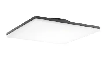 LED Aufbauleuchte Thin Square anthrazit, 17W, 300x300mm, 1250lm, 3000K, CRI80, IP65, HF-Sensor