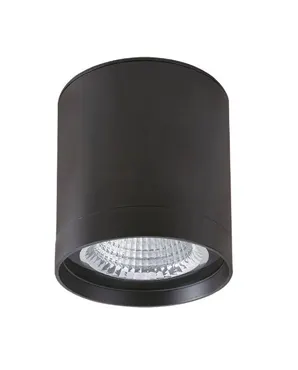 LED Aufbaudownlight Cilindro Outdoor, 28.5W, 2850lm, 3000K, CRI80, 40°, IP65, anthrazit