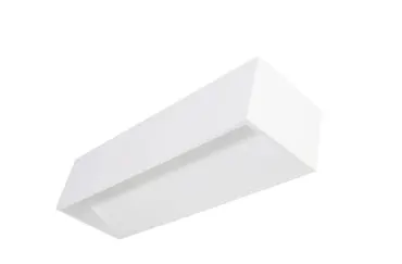 LED Wandleuchte Lim L weiss, 2x5W, 2x465lm, 3000K, CRI90, IP20, dimmbar