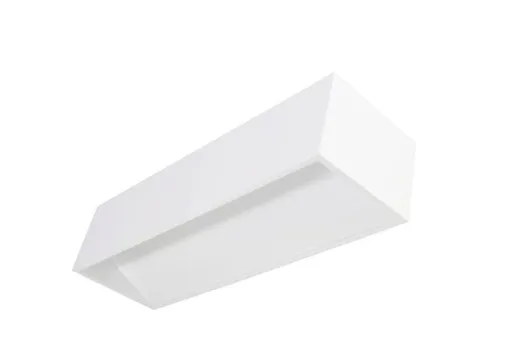 LED Wandleuchte Lim L weiss, 2x5W, 2x465lm, 3000K, CRI90, IP20, dimmbar