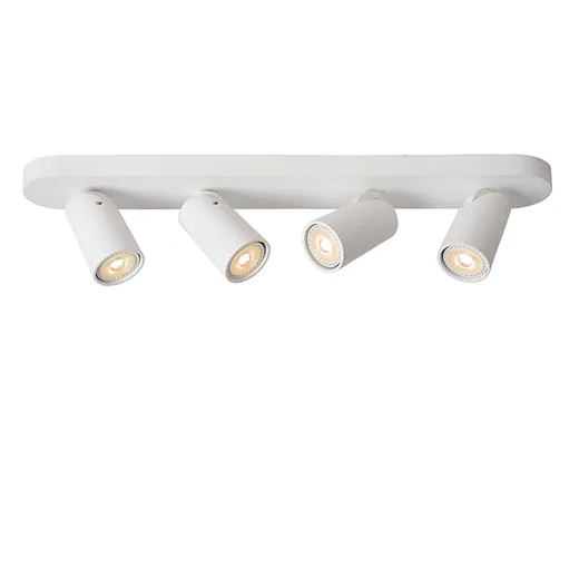 Anbauspot XYRUS weiss, GU10 4x5W 3000K, IP20, 4x320lm, 3000°K, dimmbar