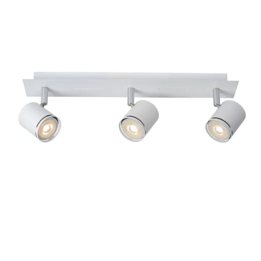 Anbauspot RILOU weiss, GU10 3x5W 3000K, IP20, 3x320lm, 3000°K, dimmbar