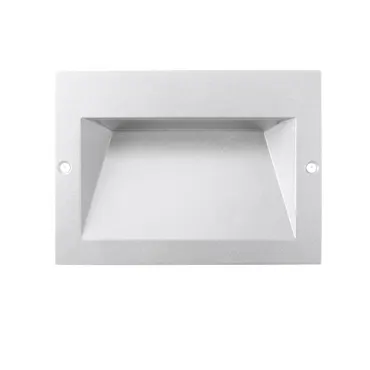 Wandeinbauleuchte L9 II, silbergrau RAL 9006, 11W, 2700/3000K, 320/400lm, IP65