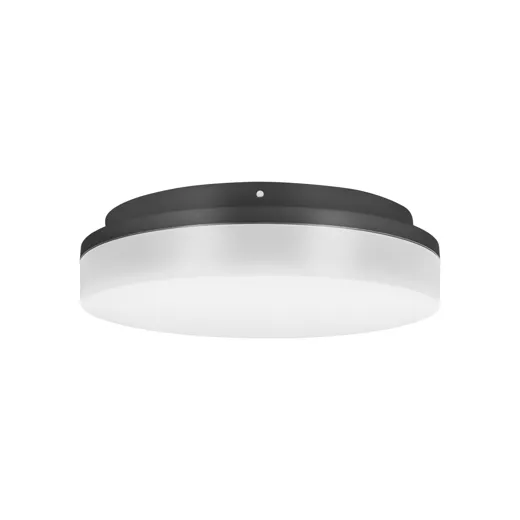 Ledeshi LED SLICE CIRCLE II N anthrazit, 10/15W, 3000/4000°K, IP54, 1100/1700lm, dimmbar