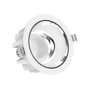 LED Downlight Lumos, 18W, 3000K 4000K 5700K, CRI80, 75°, IP54, Bohrloch 150-165mm, weiss, DALI Push-Dim