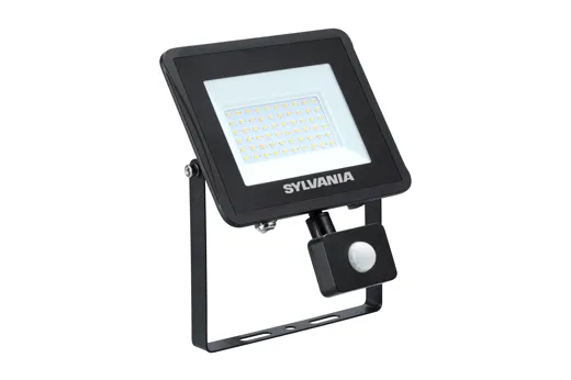 LED Scheinwerfer Flood Start PIR, 46W, IP65, schwarz 