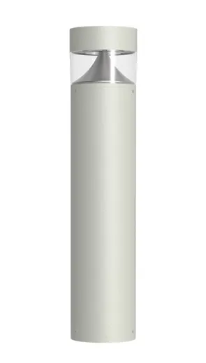 Wegleuchte FIONA ROUND LED, H800, 8W, 800lm, 3000K, IP65, silber