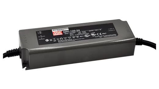 LED Treiber 24V DC, 120W, 5A, IP67, 191x63x37.5mm