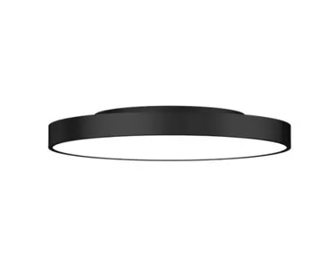LED Aufbauleuchte SIRIUS schwarz, 60W, Ø600mm, 5300/5550lm, 3000/4000K, direkt/indirekt, 70/30%, CRI80, IP40, DALI