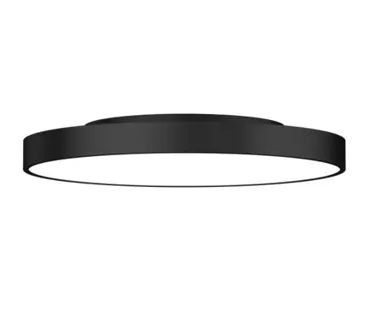LED Aufbauleuchte SIRIUS schwarz, 75W, Ø800mm, 6600/6900lm, 3000/4000K, direkt/indirekt, 70/30%, CRI80, IP40, DALI
