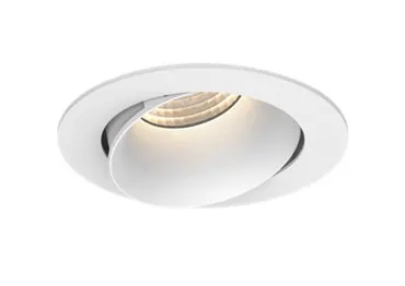 LED Einbauspot APOLLO DEEP, 8W, 36°, 765lm, CRI80, IP44, Da/D=75+80/90mm, weiss matt, 3000K