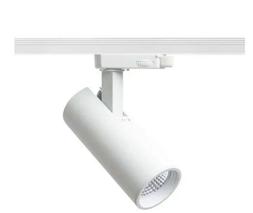 LED 1-Phasen Stromschienenstrahler RISP 55 One, CRI90, 14W, 38°, IP20, dimmbar