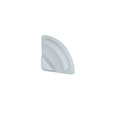 Endkappe Alu zu Alu-Profil Corner 16 rund