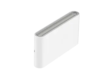 LED Wandleuchte Hermes weiss RAL9016, 2x5W, 2x525lm, 3000/4000/5700°K, CRI80, IP65