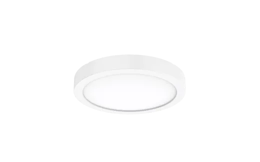LED Aufbauleuchte Flatlight weiss, 12W, Ø250mm, 1050lm, 3000/4000K/5700K, CRI80, IP20, dimmbar
