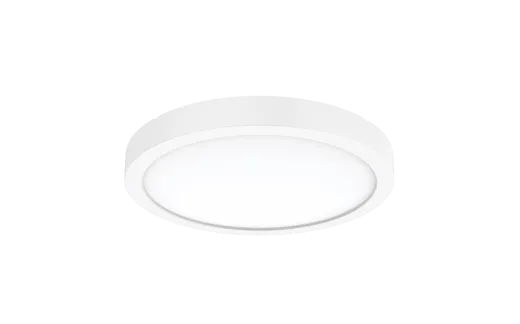 LED Aufbauleuchte Flatlight weiss, 18W, Ø300mm, 1730lm, 3000/4000K/5700K, CRI80, IP20, dimmbar
