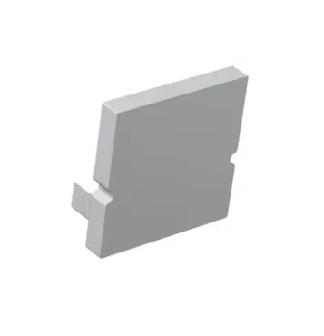 Endkappe zu Alu-Profil BARDOLINO MINI