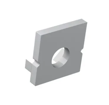 Endkappe mit 4.1mm Bohrung  zu Alu-Profil BARDOLINO MINI