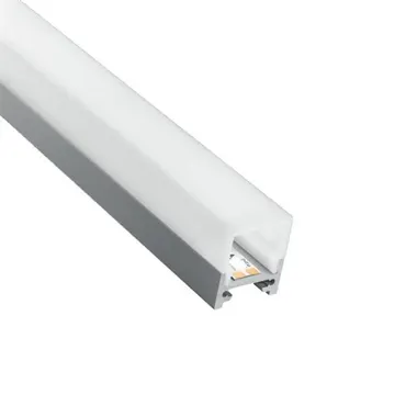 Alu-Profil GARLIANO, 19x22mm, Abdeckung opal, (Profillänge max. 5m)