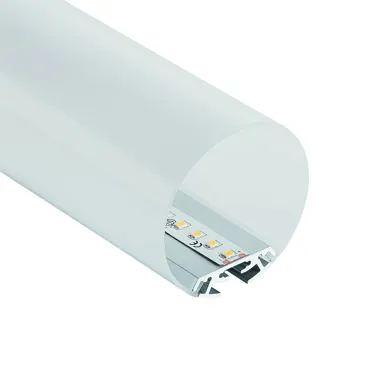 Alu-Profil Tube 60, D: 60mm, Abdeckung opal rund, (Profillänge 2.5m), Pendel