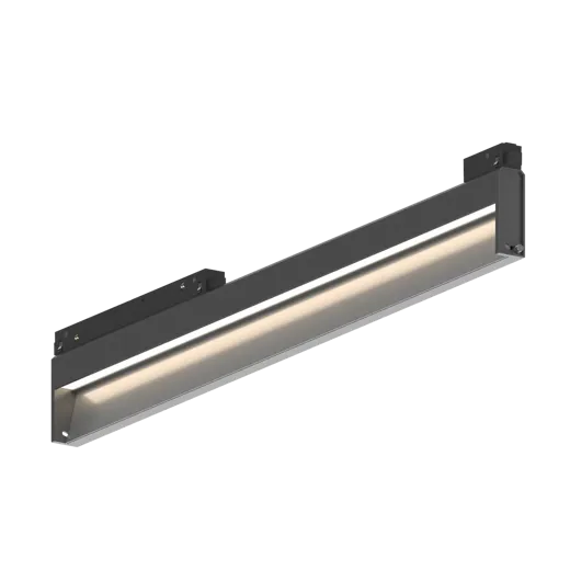 Systemleuchte WALLWASHER schwarz, LED 13W 3000K, CRI90, DALI