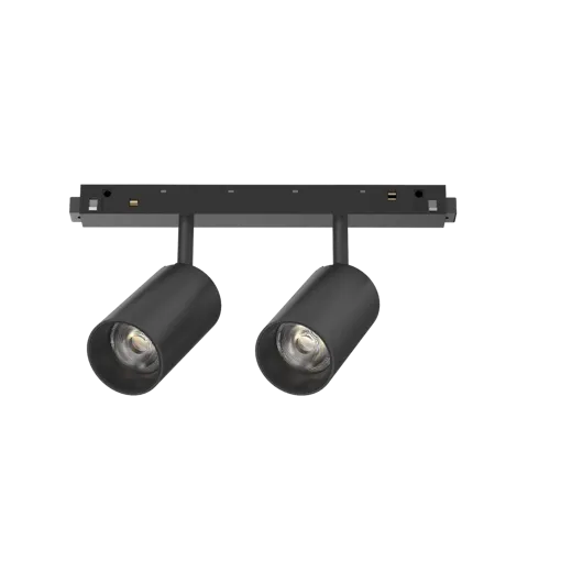 Systemspot MEDIUM 2 schwarz, LED 16W 3000K, CRI90, DALI