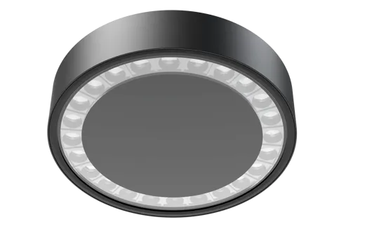 LED Aufbauleuchte HELA anthrazit, 25W, Ø228mm, 1987lm, 3000K, CRI80, IP65, Dali