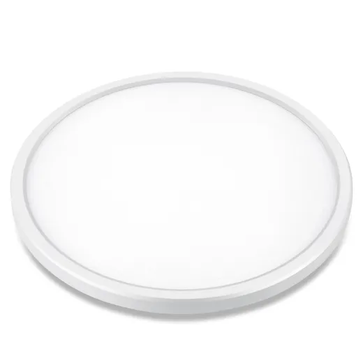 LED Aufbauleuchte DISC weiss, 25/35W, Ø390mm, direkt/indirekt, 2750-3850lm, 3000K/4000/6000K, CRI80, IP20