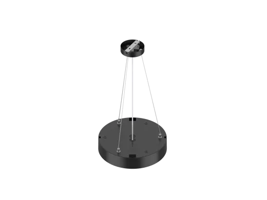 Pendelset zu LED Aufbauleuchte GLARO, schwarz