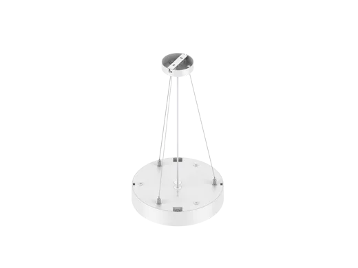 Pendelset zu LED Aufbauleuchte GLARO, weiss