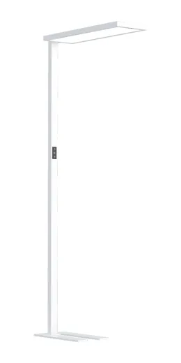 LED Bürostehleuchte TOWER weiss, LED 100W, 10500/2800lm, 3000-5700°K, CRI80, UGR<14, PIR + Dimm