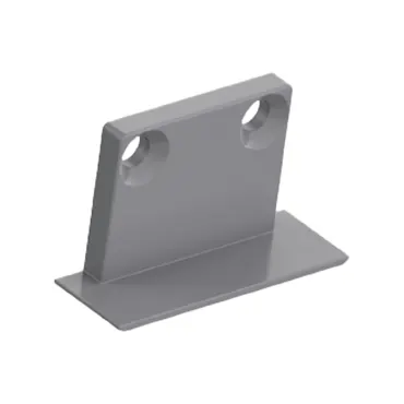 Endkappe zu BARdolino Midi T Kunststoff grau, 20x12x7mm