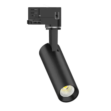 LED 3-PHASEN STROMSCHIENENSTRAHLER DELIGHT II, schwarz, 10W, 3000/4000/5000K, CRI90, 38°, IP20, dimmbar