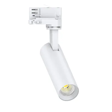 LED 3-PHASEN STROMSCHIENENSTRAHLER DELIGHT II, weiss, 10W, 3000/4000/5000K, CRI90, 38°, IP20, dimmbar