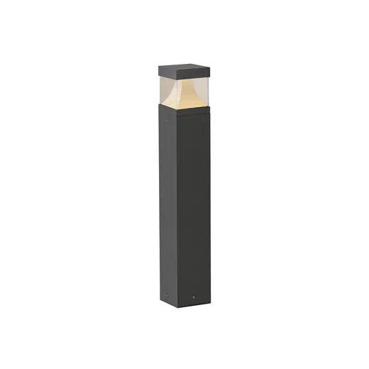 Wegleuchte Tom Concave Square II, H800, 9.5W, 450lm, 2700K/3000K, IP65, anthrazit