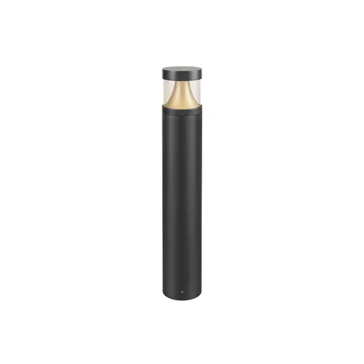 Wegleuchte Tom Concave Round II, H800, 9.5W, 450lm, 2700K/3000K, IP65, anthrazit