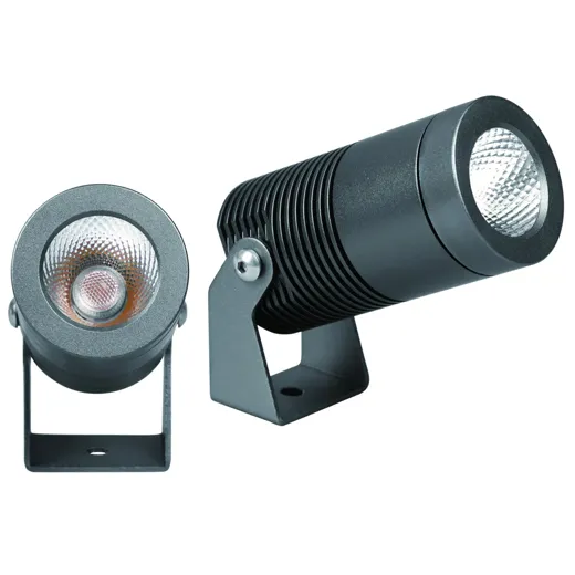LED Gartenspot Noelle, 8W, 230V, 560lm, 2700K, CRI80, IP67, 36°, 5m Kabel Typ12 inkl. Erdspiess