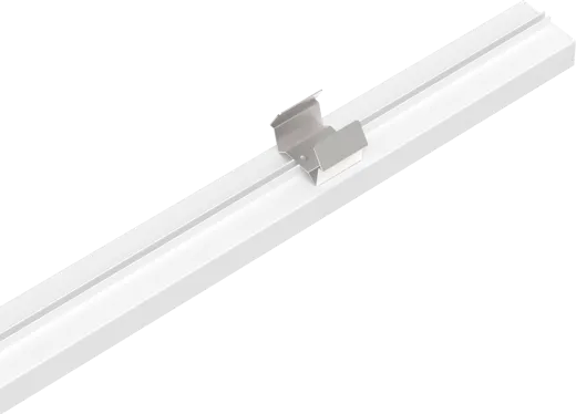 Blindabdeckung LINE FLEXX, Aluminium weiss