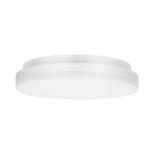 LED Aufbauleuchte FLEX R400 weiss, 21W/30W, Ø400mm, 2520/3600lm, 3000/4000K, CRI80, IP54, HF-Sensor
