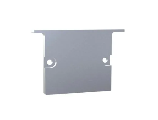 Endkappe zu CATANIA 3030T flach Aluminium, 30x30x7mm (2er Set)