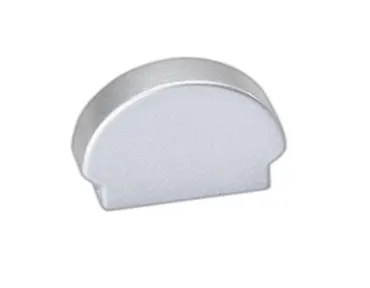 Endkappe zu GARGANO grau Kunststoff, 22.5x6.2mm (2er Set)