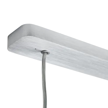 Pendelset zu Ledeshi Blade Silber, 1.20m