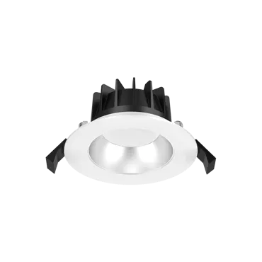 LED Downlight OFFICE, 13W, 3000K 4000K 5700K, CRI80, 80°, IP54, Bohrloch 90mm, weiss, On/Off