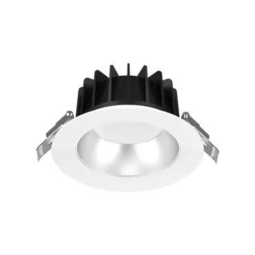 LED Downlight OFFICE, 18W, 3000K 4000K 5700K, CRI80, 80°, IP54, Bohrloch 120mm, weiss, On/Off