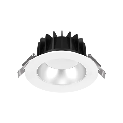 LED Downlight OFFICE, 18W, 3000K 4000K 5700K, CRI80, 80°, IP54, Bohrloch 120mm, weiss, On/Off