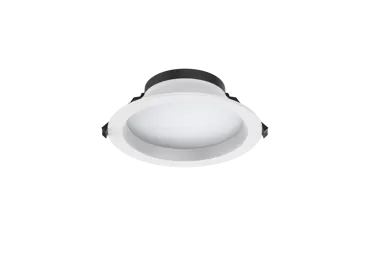 LED Downlight CLARO, 20/25W, 3000K 4000K 5700K, CRI80, 100°, IP54, Bohrloch 160-170mm, weiss, inkl. Betriebsgerät